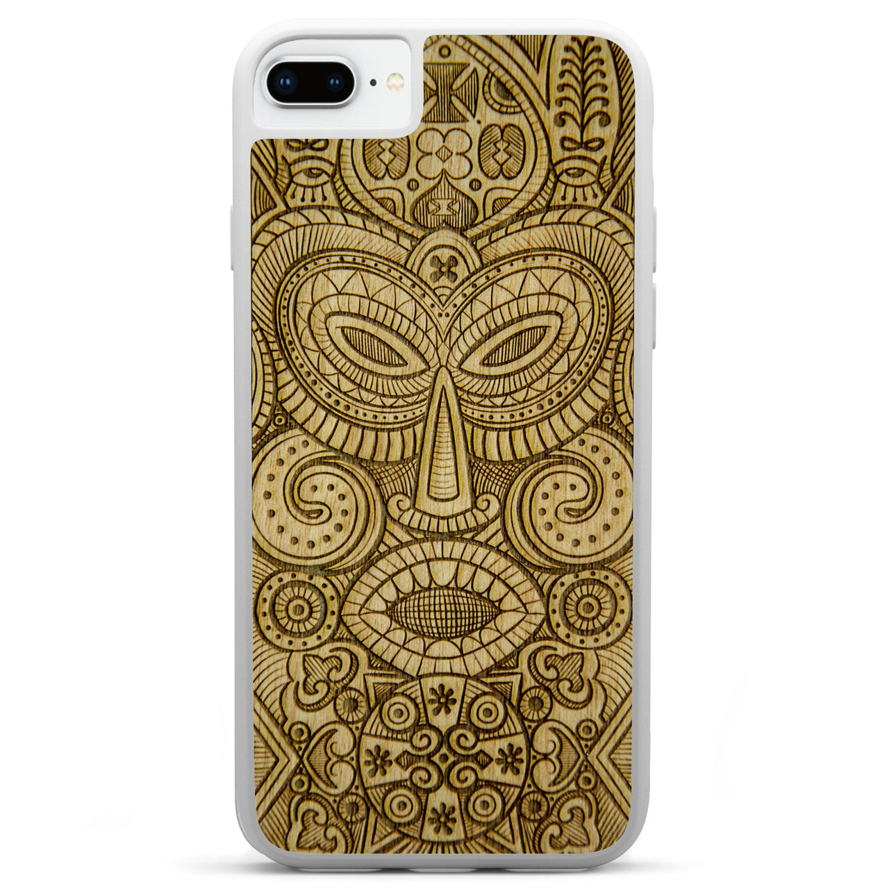 MMORE - Tribal Mask - Wooden phone case - FITS 56 PHONES - FIND YOURS! -