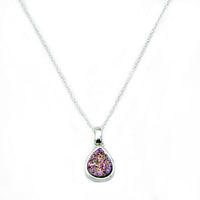 Thumbnail for Christy Jean - Emma Teardrop Pendant in Silver -