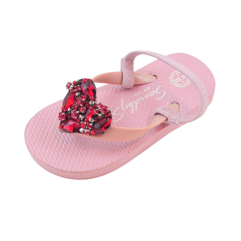 SAND BY SAYA N.Y. - Chelsea Heart (Red) - Baby / Kids Sandal - 2 COLORS -