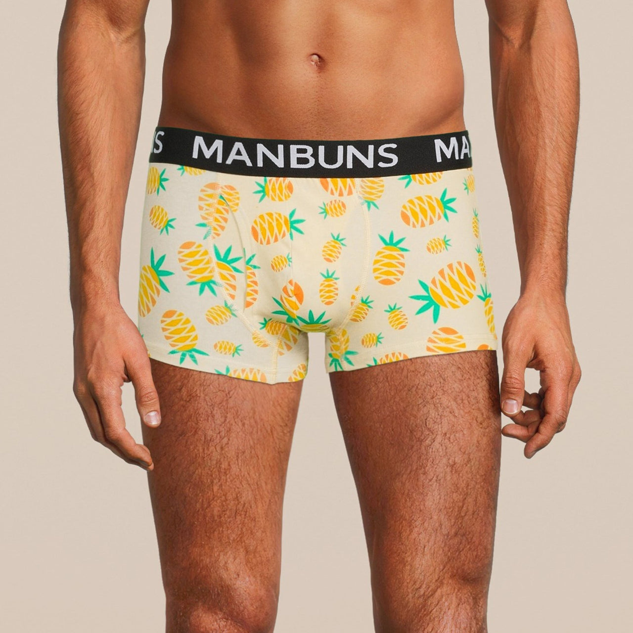 Men's Pineapple Boxer Trunk Underwear -