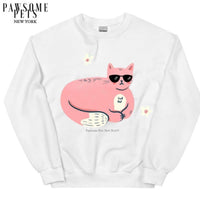 Thumbnail for Sweatshirt - Chill Cat - 7 COLORS -