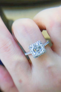 Thumbnail for 2 Carat Moissanite 925 Sterling Silver Ring