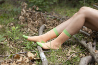 Thumbnail for Women's Tangerine Grass Socks - 1 COLOR -