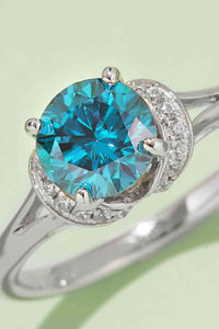 Thumbnail for 1 Carat Moissanite 4-Prong 925 Sterling Silver Ring