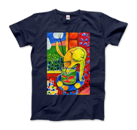 Thumbnail for Henri Matisse the Cat With Red Fishes 1914 Artwork T-Shirt - 6 COLORS -