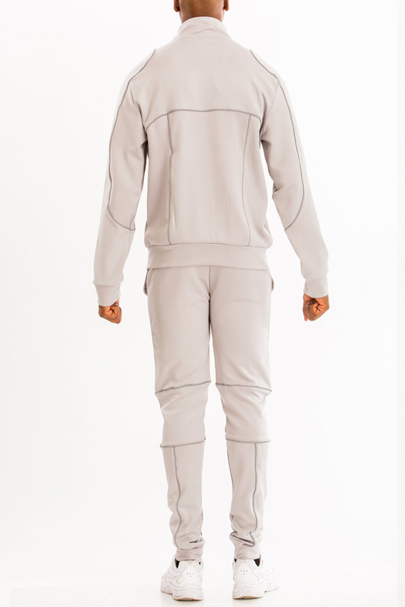 3M Reflective Piping Jacket and Pant Track Suit - 1 COLOR -