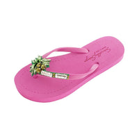 Thumbnail for SAND BY SAYA N.Y. - Palm Tree - Flat Flip Flops Sandal - 5 COLORS -