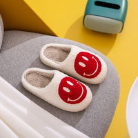 Thumbnail for Melody Smiley Face Cozy Slippers - T - 1 COLOR -