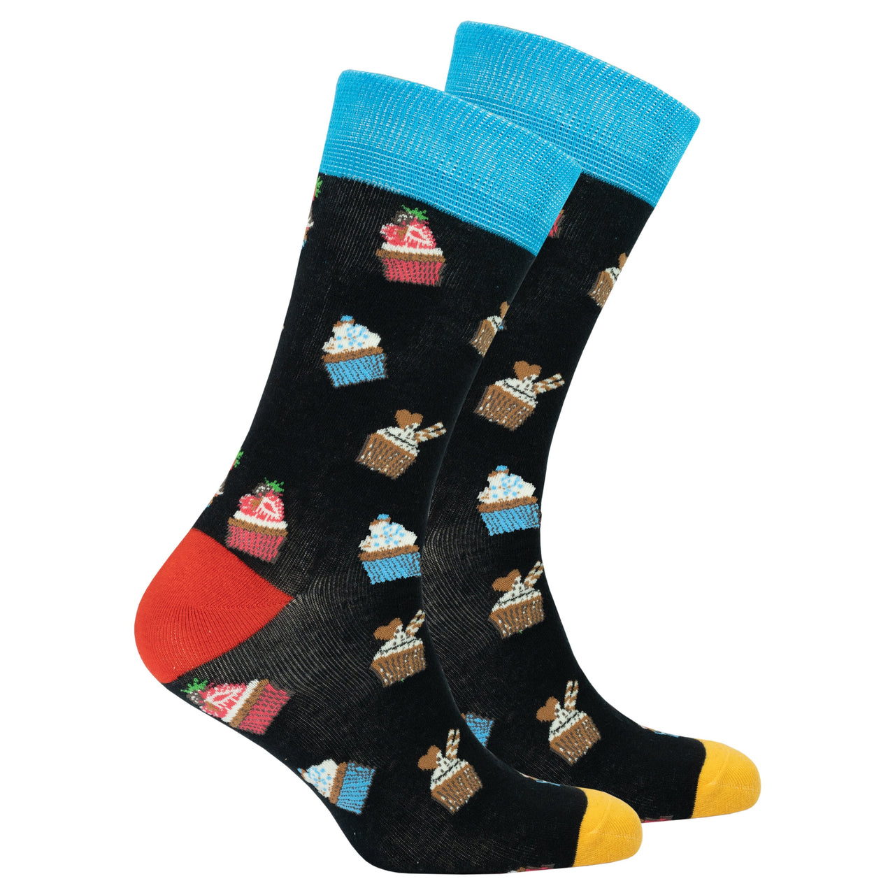 Men's Cupcake Socks - 1 COLOR -