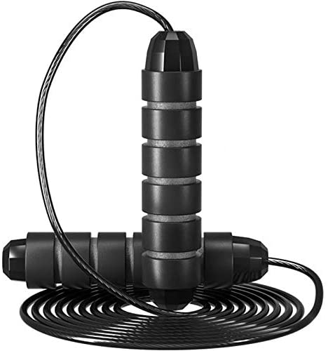 Savoy - Professional Gym Adjustable Jump Rope - Black -