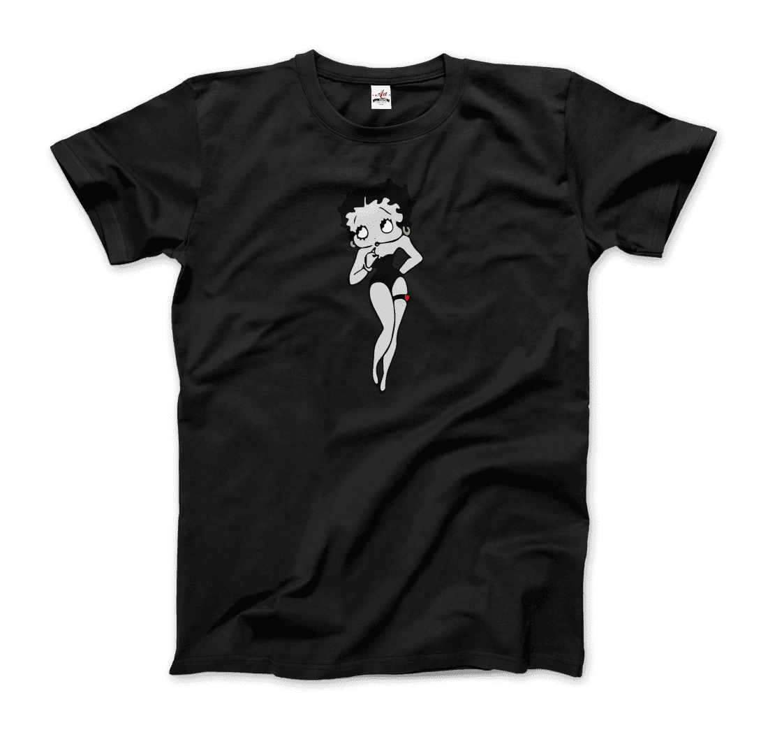 Betty Boop Vintage Design T-Shirt - 7 COLORS -