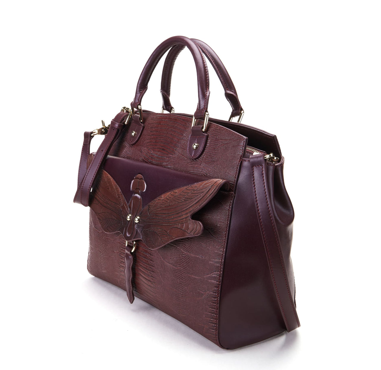 Bellorita - Dragonfly Brown Shoulder Bag - 1 COLOR -