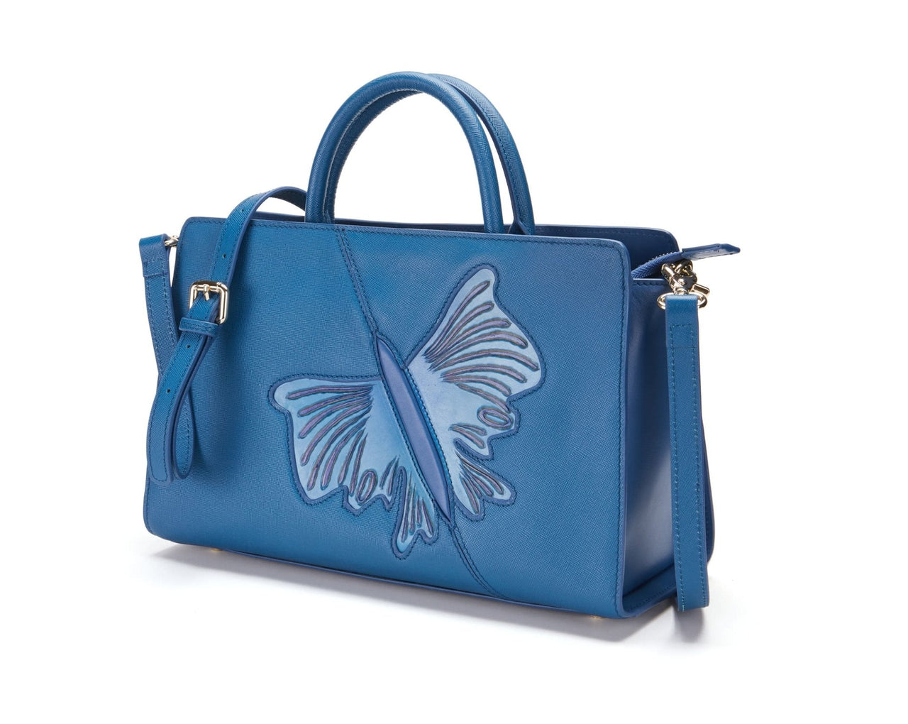 Bellorita - Butterfly Blue Satchel - 1 COLOR -