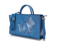 Thumbnail for Bellorita - Butterfly Blue Satchel - 1 COLOR -