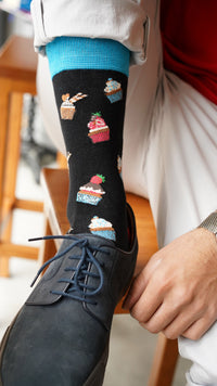 Thumbnail for Men's Cupcake Socks - 1 COLOR -