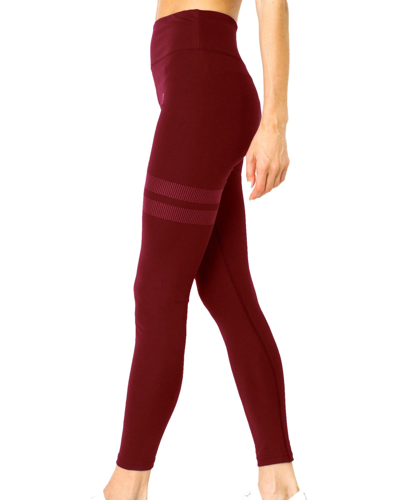 Savoy - Ashton Leggings - Maroon - 1 COLOR -