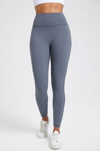 Thumbnail for High Waist Active Leggings - T - 7 COLORS -