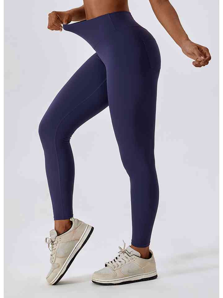 Wide Waistband Sports Pants - T - 5 COLORS -