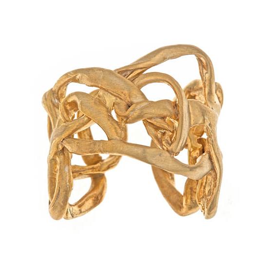 Alicia Marilyn - Interwoven Ring - Adjustable to All sizes - 1 FINISH -