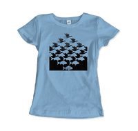 Thumbnail for MC Escher Sky and Water I Art T-Shirt - 5 COLORS -