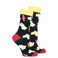 Thumbnail for Women's Bacon & Eggs Socks - 1 COLOR -