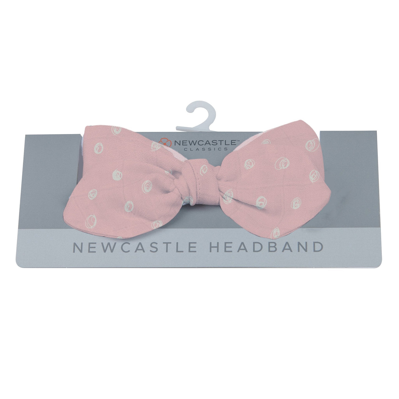 Newcastle - Pink Pearl Polka Dot Newcastle Headband -