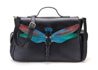 Thumbnail for Bellorita - Dragonfly Black Satchel - 1 COLOR -