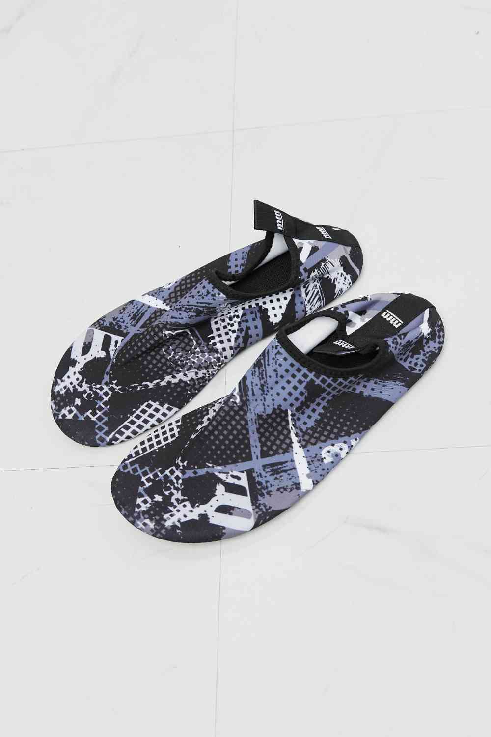 MMshoes - On The Shore Water Shoes in Black Pattern - T - 1 COLOR -