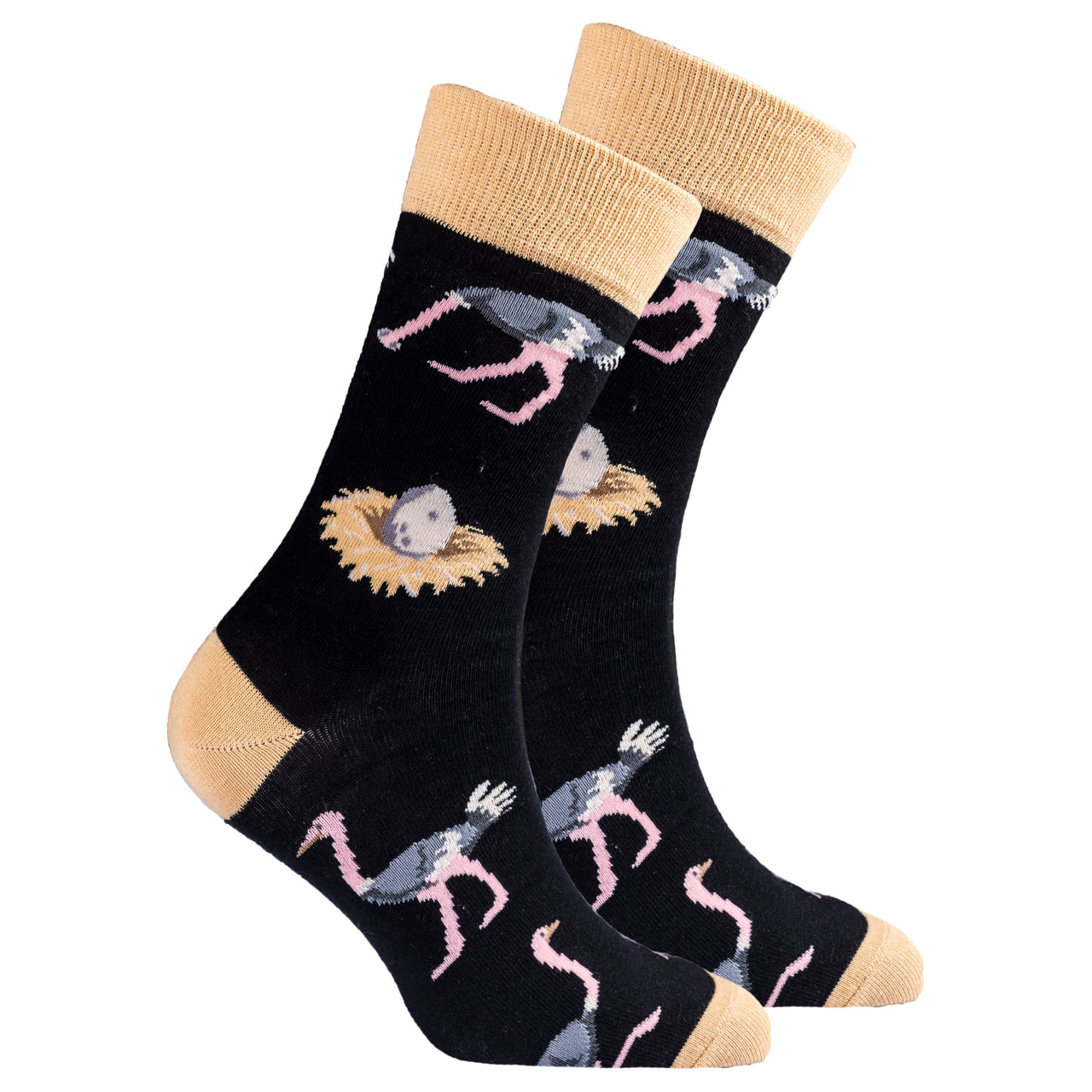 Men's Ostrich Socks - 1 COLOR -