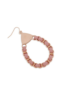 Thumbnail for Chanel Link Chain Drop Earrings - 5 COLORS -