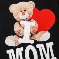 Thumbnail for Baby Bear Graphic Short Sleeve Bodysuit - T - 5 SIZES - 2 COLORS -