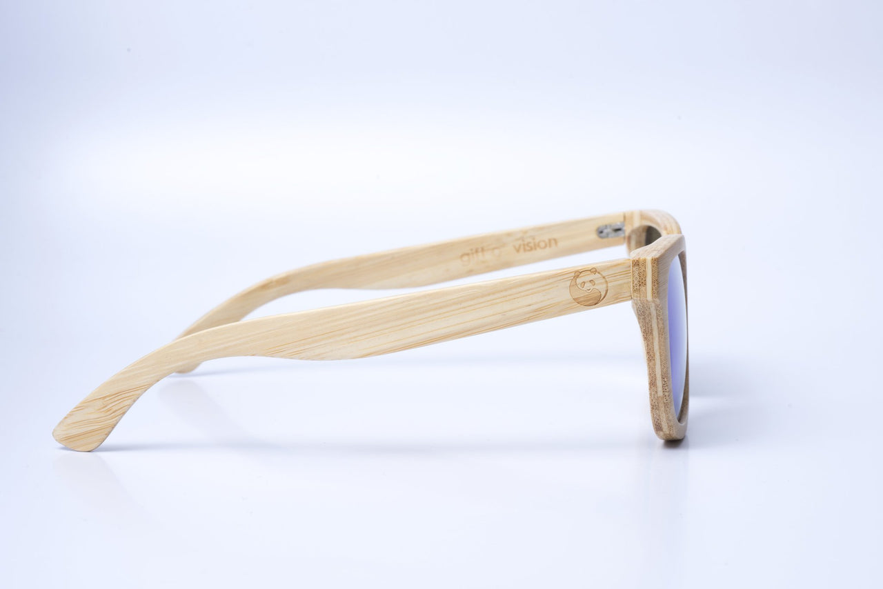 PANDA - Jackson Bamboo Sunglasses - 4 COLORS -