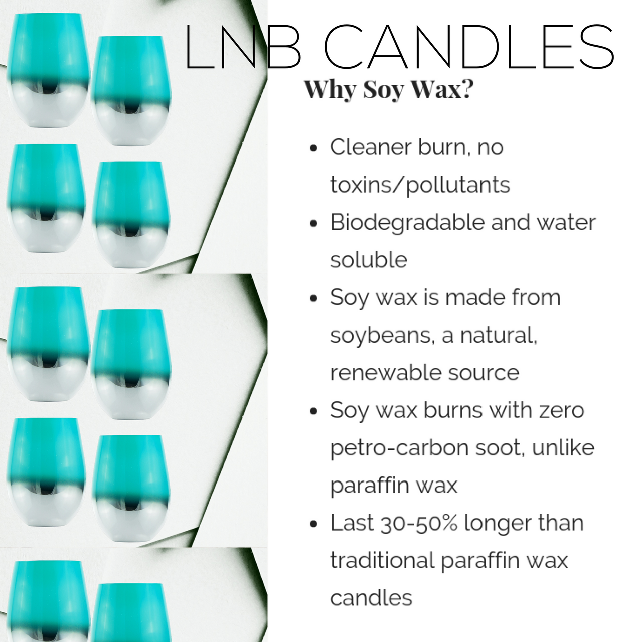 LNB Candles - MINT FRAPPE Candle Home Decor Inspired by Thin Mints and Mint Frappuccino -