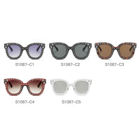 Thumbnail for Doswell | S1087 - Women Fashion Oversize Round Sunglasses - 5 COLORS -