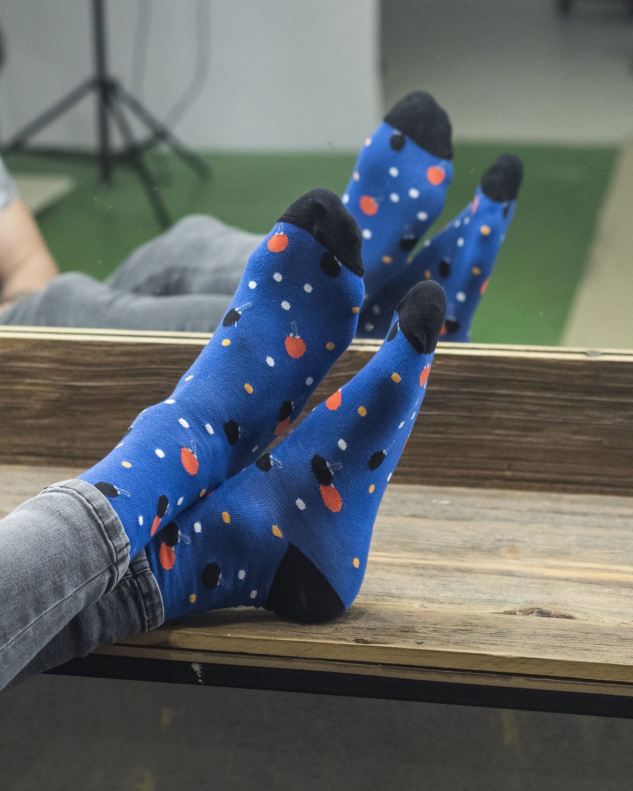 Men's Ping Pong Socks - 1 COLOR -