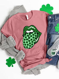 Thumbnail for Saint Patrick's Day Round Neck T-Shirt - T - 3 COLORS -