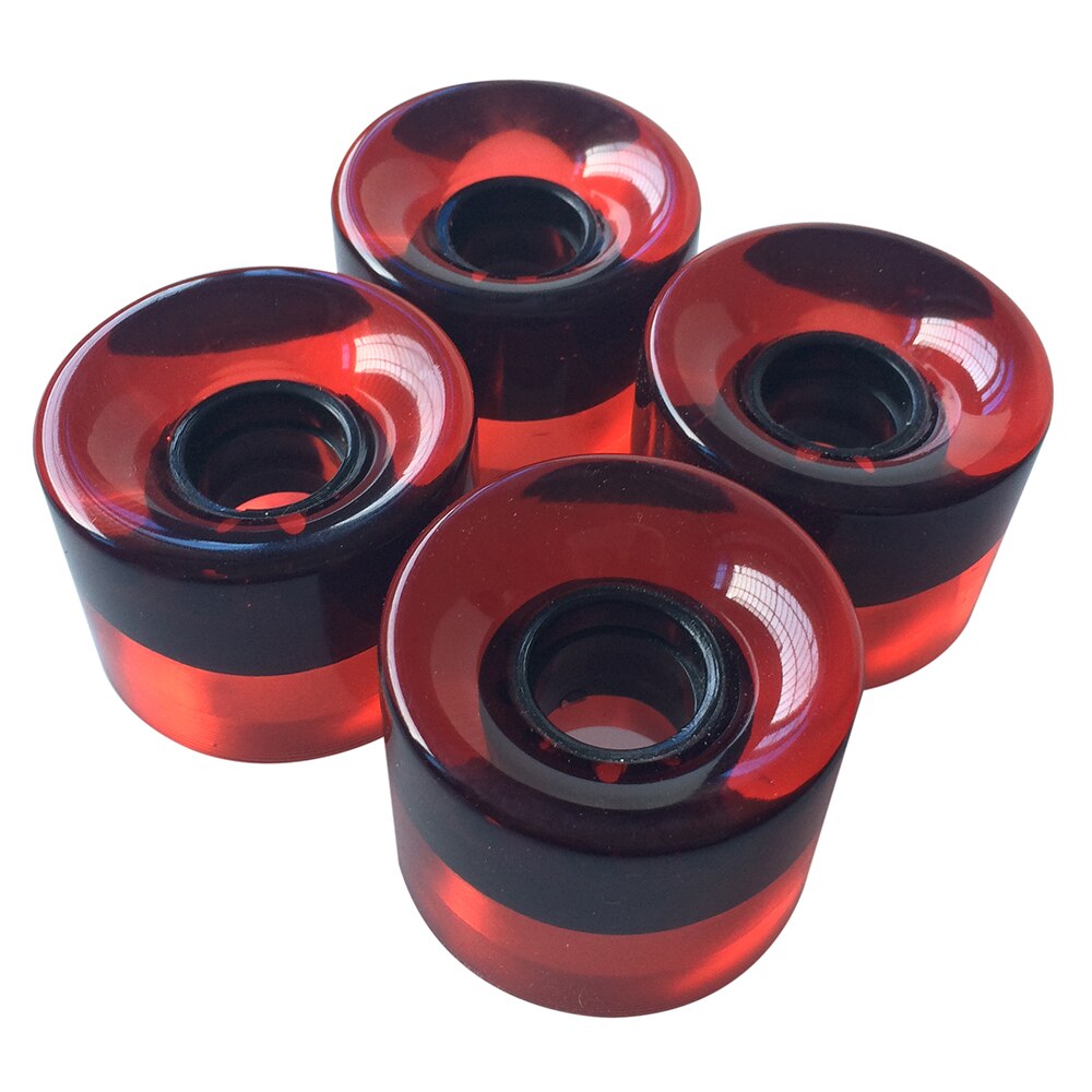 4pcs/Set Cruiser Skateboard Wheels Blank Pro 60X45 Mm Longboard Wheel Fit 22 Inch Plastic  Backpack Skate Board - [28 DAY DELIVERY] - 14 COLORS -