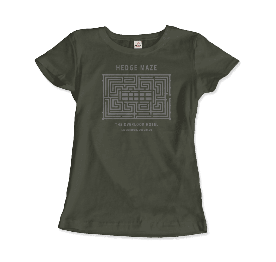 Hedge Maze, the Overlook Hotel - The Shining Movie T-Shirt - 6 COLORS -