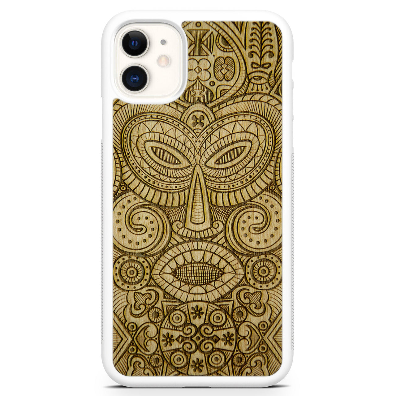 MMORE - Tribal Mask - Wooden phone case - FITS 56 PHONES - FIND YOURS! -