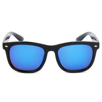 Thumbnail for Girona | E06 - Classic Horned Rim Mirrored Lens Sunglasses - 5 COLORS -