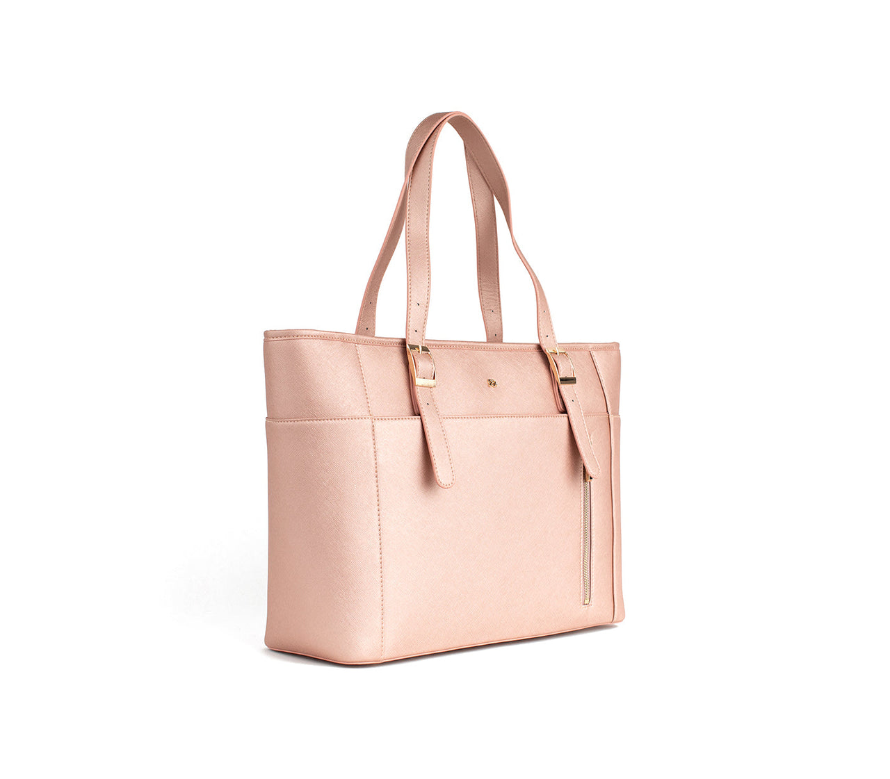 GUNAS NEW YORK - Miley - Light Pink Vegan Leather Laptop Bag - 1 COLOR -