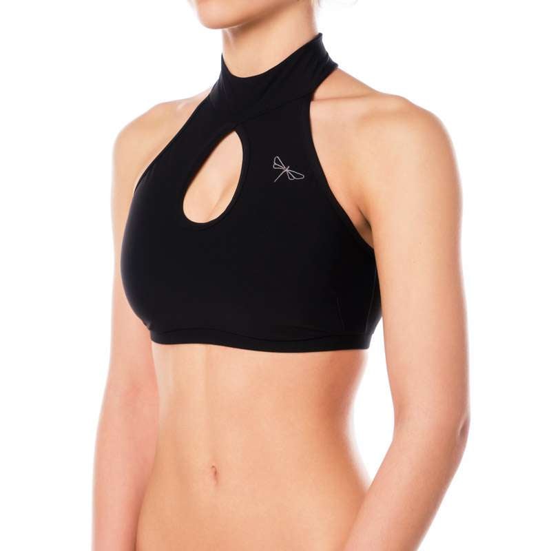 Dragonfly - High Neck Sports Bra Terri - 10 COLORS -