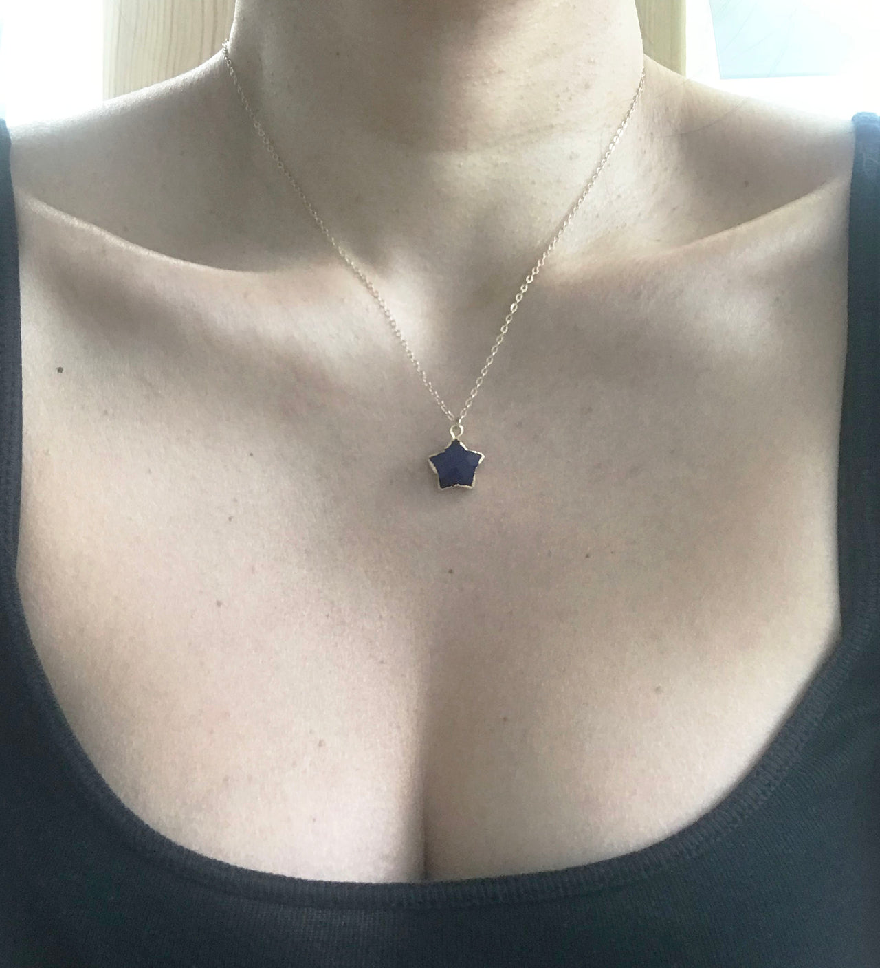 Gena Myint - Lapis Lazuli Star Necklace -