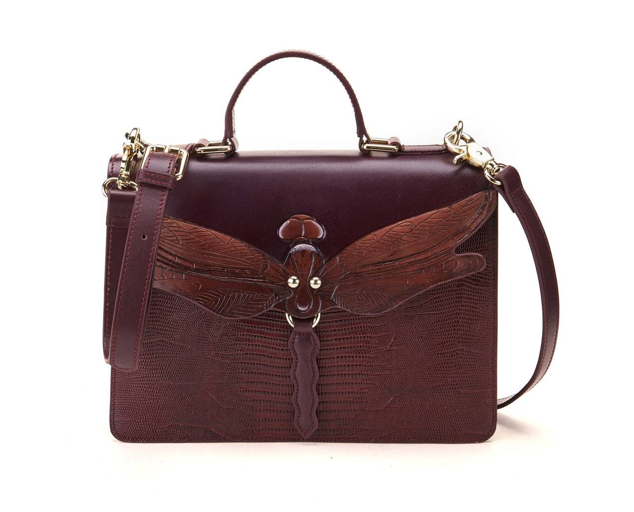 Bellorita - Dragonfly Brown Top Handle - 1 COLOR -