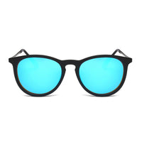 Thumbnail for Ames | D35 - Retro Vintage Inspired Horned Keyhole Round Sunglasses - 4 COLORS -