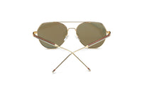 Thumbnail for Erie | S2006 - Modern Teardrop Aviator Flat Mirrored Flat Lens Sunglasses - 4 COLORS -