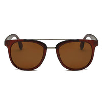 Thumbnail for Benton | S1064 - Classic Round Brow-Bar Fashion Sunglasses - 4 COLORS -