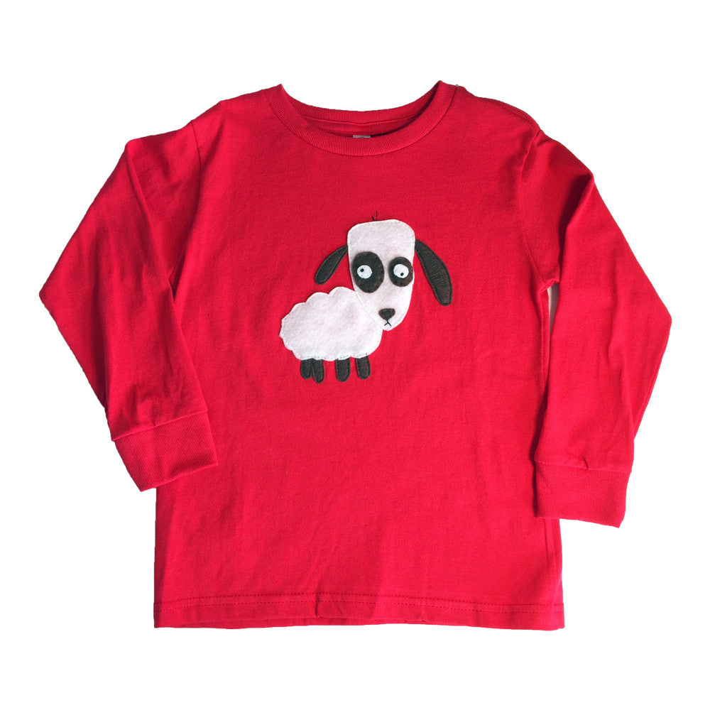 Kids Long Sleeve T-Shirt -Lips - Mi Cielo X Matthew Langille - 1 COLOR -