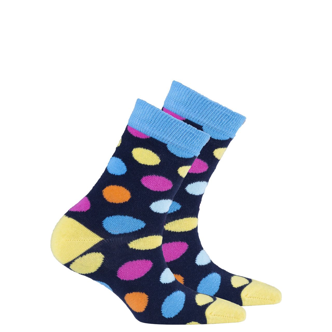 Kids Gold Marine Dot Socks - 1 COLOR -