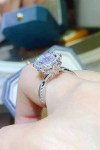 Thumbnail for 2 Carat Moissanite 925 Sterling Silver Ring